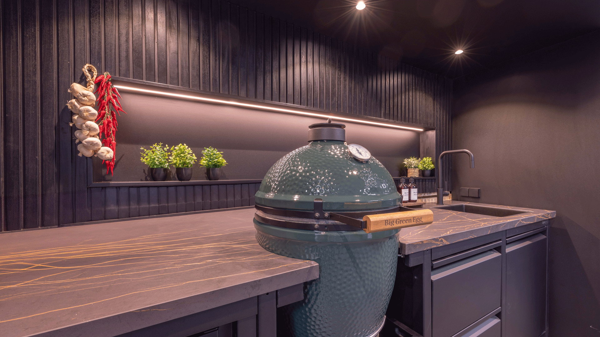 Life-Steel buitenkeuken showroom Mill